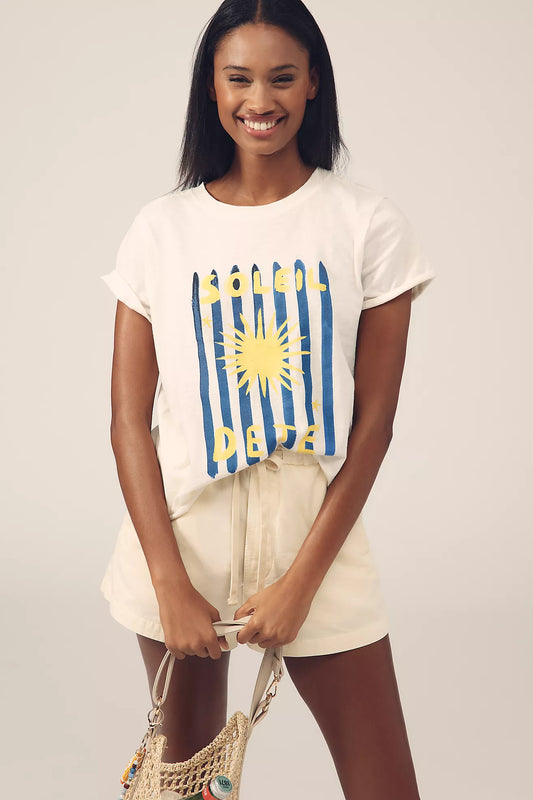 The Caitlin Boxy Tee by Maeve: Nephthys Illustrated Edition