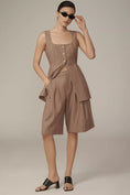Load image into Gallery viewer, By Anthropologie Pleated Trouser Shorts
