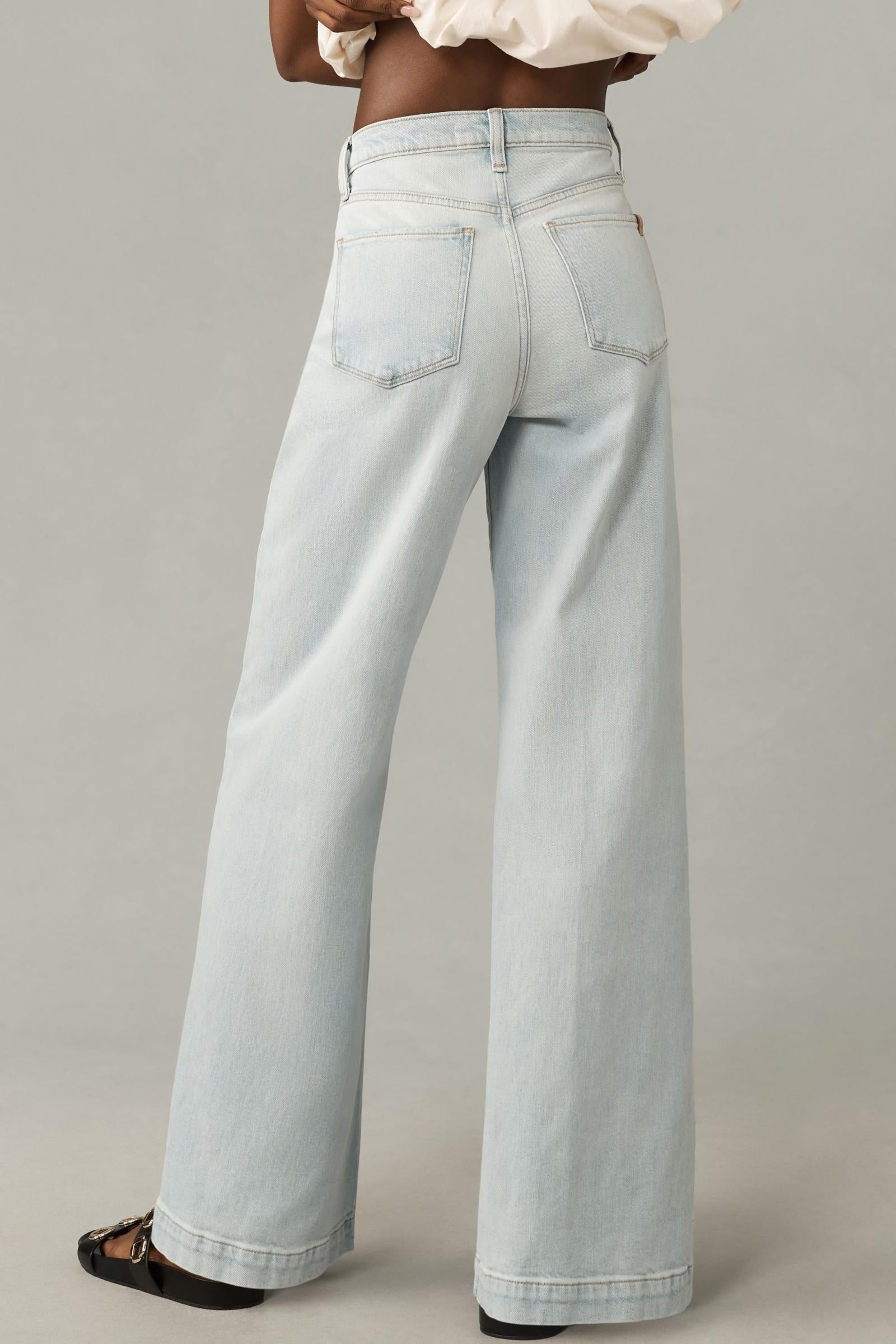 Joe's Jeans Mia High-Rise Wide-Leg Jeans