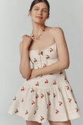 Load image into Gallery viewer, Maeve Sweetheart Drop-Waist Mini Dress
