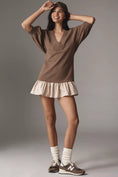 Load image into Gallery viewer, Daily Practice by Anthropologie V-Neck Mini Twofer Dress
