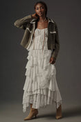 Load image into Gallery viewer, Dolan Left Coast Lace-Trim Faux-Suede Jacket
