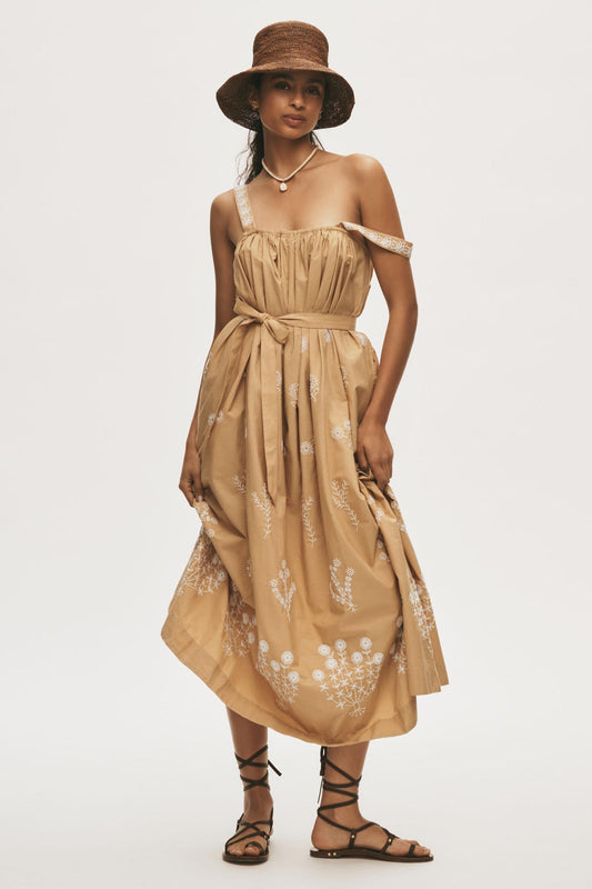 MOTHER More Is More Sleeveless Maxi Dress