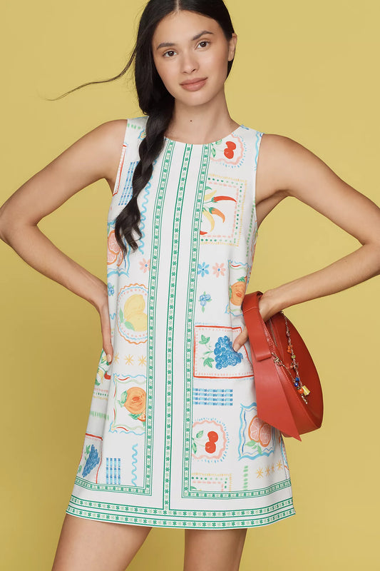 Maeve Sleeveless Mini Shift Dress