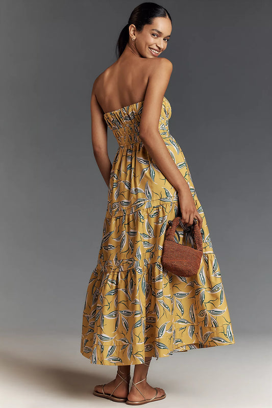 The Somerset Strapless Maxi Dress