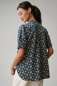 Load image into Gallery viewer, The Aly Puff-Sleeve Blouse by Pilcro: Printed Edition
