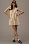 Load image into Gallery viewer, Maeve V-Neck Cutout Mini Swing Dress
