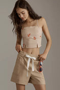 Load image into Gallery viewer, Maeve La Ponche Linen Pull-On Shorts
