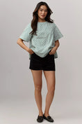 Load image into Gallery viewer, The Emmy Short-Sleeve Swing Blouse by Maeve
