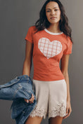 Load image into Gallery viewer, Letluv Heart Ringer Tee
