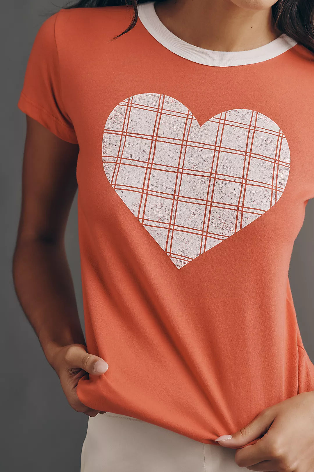 Letluv Heart Ringer Tee