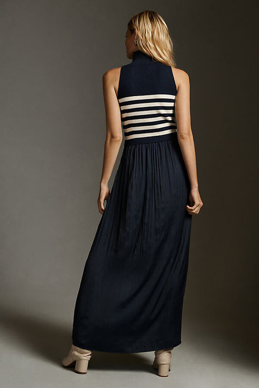 The Thea Mockable Sleeveless Midi Jumper Dress