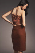 Load image into Gallery viewer, By Anthropologie Belted Pencil Skirt
