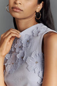 Load image into Gallery viewer, By Anthropologie Sleeveless 3D Floral Appliqué Top

