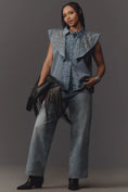 Load image into Gallery viewer, Let Me Be Flutter-Sleeve Embellished Top
