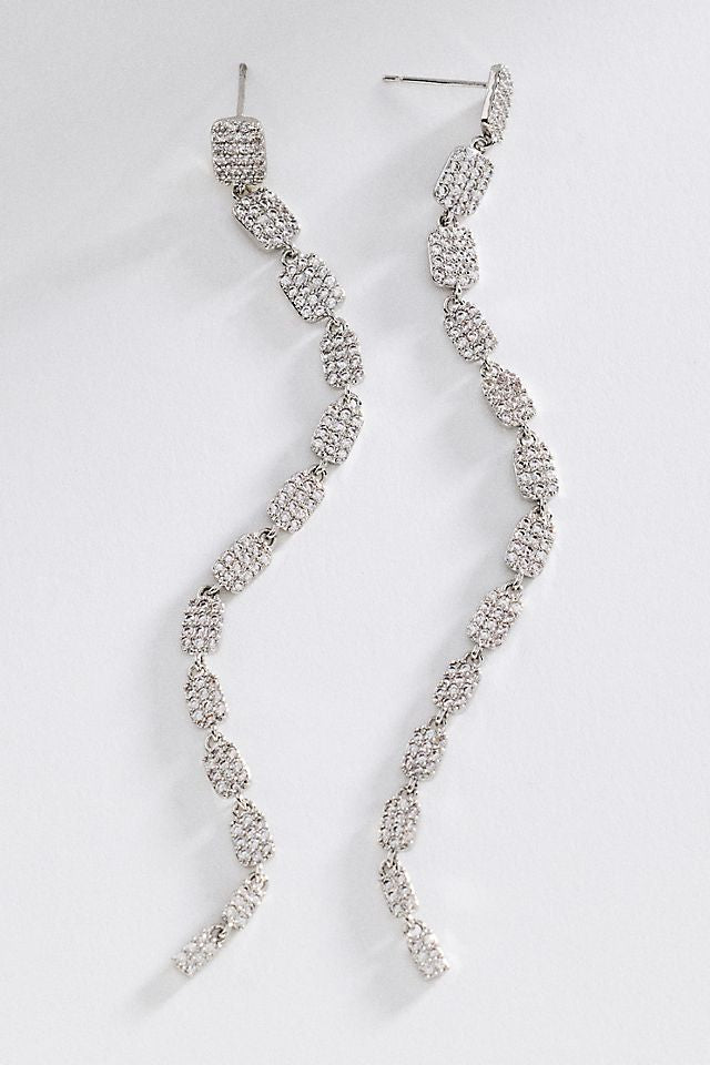 Crystal Cascade Earrings