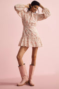 Load image into Gallery viewer, Bardot Hendry Long-Sleeve Floral Lace Mini Dress
