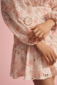 Load image into Gallery viewer, Bardot Hendry Long-Sleeve Floral Lace Mini Dress
