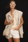 Load image into Gallery viewer, By Anthropologie Faux Leather Oversized Vest
