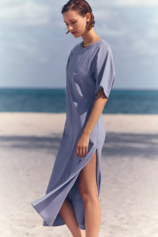 Celandine Maxi T-Shirt Dress