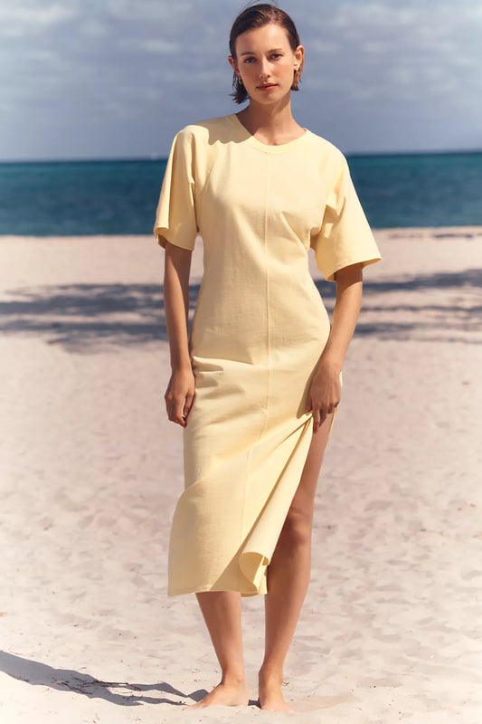 Celandine Maxi T-Shirt Dress