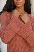 Load image into Gallery viewer, By Anthropologie Long-Sleeve Knit Mini Dress
