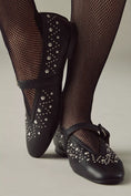 Load image into Gallery viewer, Bibi Lou Studded Mary Jane Flats
