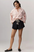 Load image into Gallery viewer, The Shrunken Bennet Embellished Buttondown Shirt
