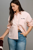 Load image into Gallery viewer, The Shrunken Bennet Embellished Buttondown Shirt
