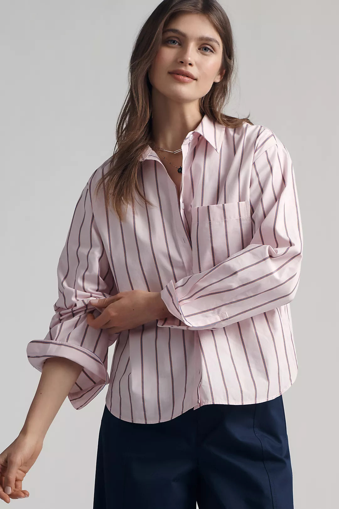 The Shrunken Bennet Embellished Buttondown Shirt