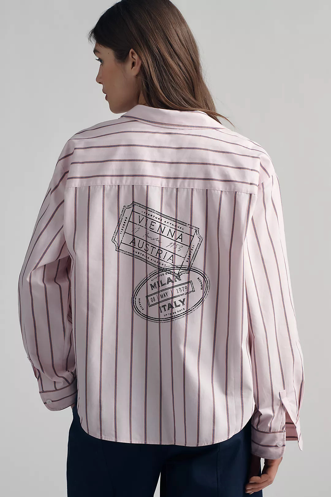The Shrunken Bennet Embellished Buttondown Shirt