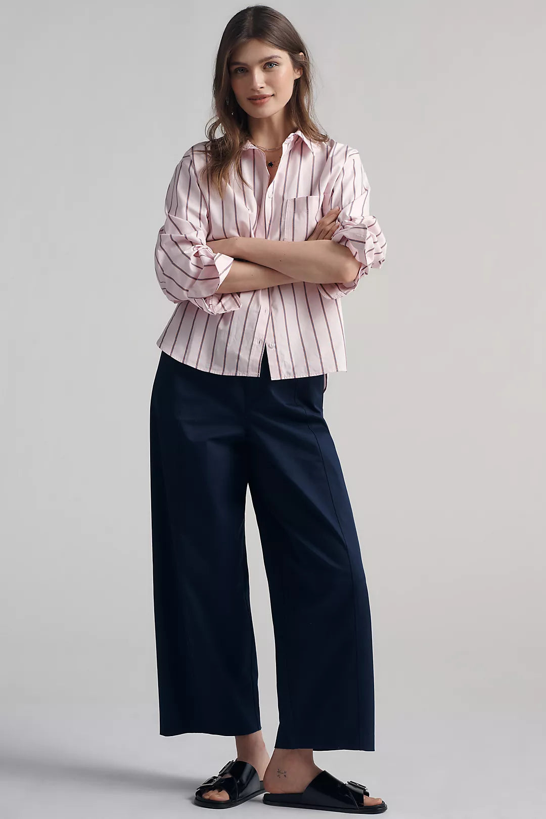 The Shrunken Bennet Embellished Buttondown Shirt