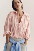 Load image into Gallery viewer, The Shrunken Bennet Embellished Buttondown Shirt
