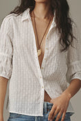 Load image into Gallery viewer, Tallulah Puff-Sleeve Buttondown Top by Pilcro
