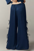 Load image into Gallery viewer, Maeve Silken Tie Wide-Leg Pants
