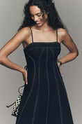 Load image into Gallery viewer, Marin Square-Neck Denim Midi Dress by Pilcro
