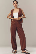 Load image into Gallery viewer, ALIGNE Carter Mid-Rise Tie-Detail Cargo Pants
