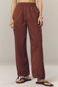 Load image into Gallery viewer, ALIGNE Carter Mid-Rise Tie-Detail Cargo Pants
