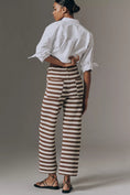 Load image into Gallery viewer, Colette Knit High-Rise Wide-Leg Cropped Pants

