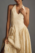 Load image into Gallery viewer, Extro&Vert Mila Halter Midi Dress
