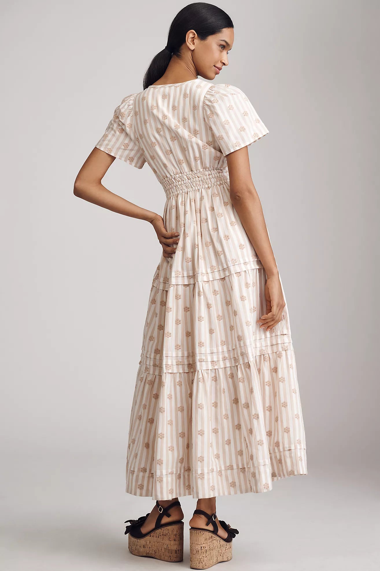 The Somerset Maxi Dress: Textured Edition