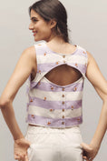 Load image into Gallery viewer, Maeve Icon Cropped Cotton Tank Top
