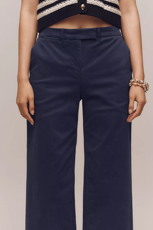 Maeve Chino Crop Trousers