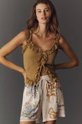 Load image into Gallery viewer, The Brooklin Tie-Front Printed Pull-On Shorts by Maeve

