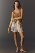 Load image into Gallery viewer, The Brooklin Tie-Front Printed Pull-On Shorts by Maeve
