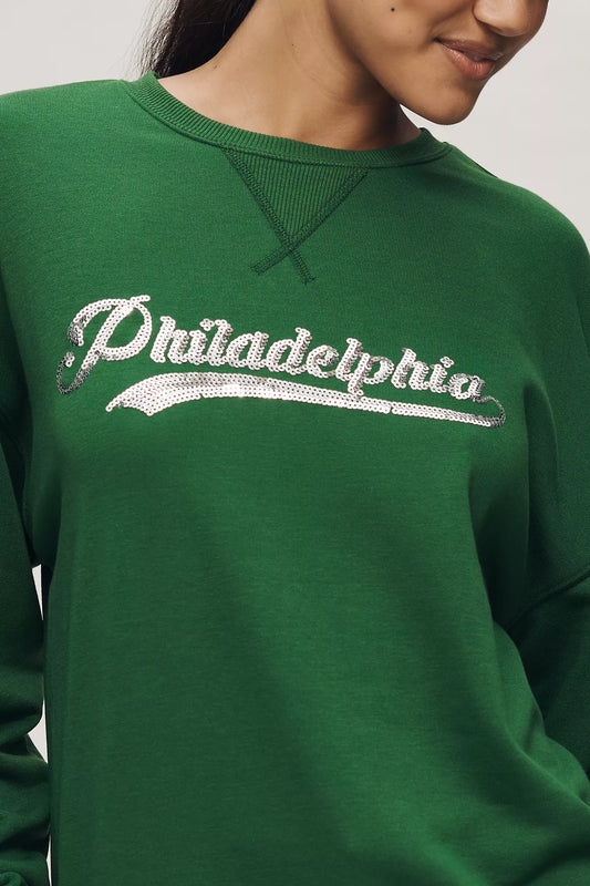 Beach Riot x Anthropologie Script City Sweatshirt