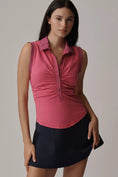 Load image into Gallery viewer, Pilcro Varsity Polo Tank
