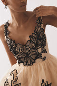 Load image into Gallery viewer, Maeve Sleeveless V-Neck Lace Fit & Flare Mini Dress
