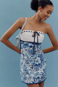 Load image into Gallery viewer, Maeve Strapless Tie-Front Mini Dress
