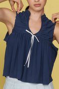 Load image into Gallery viewer, Maeve Ruched Swing Tank

